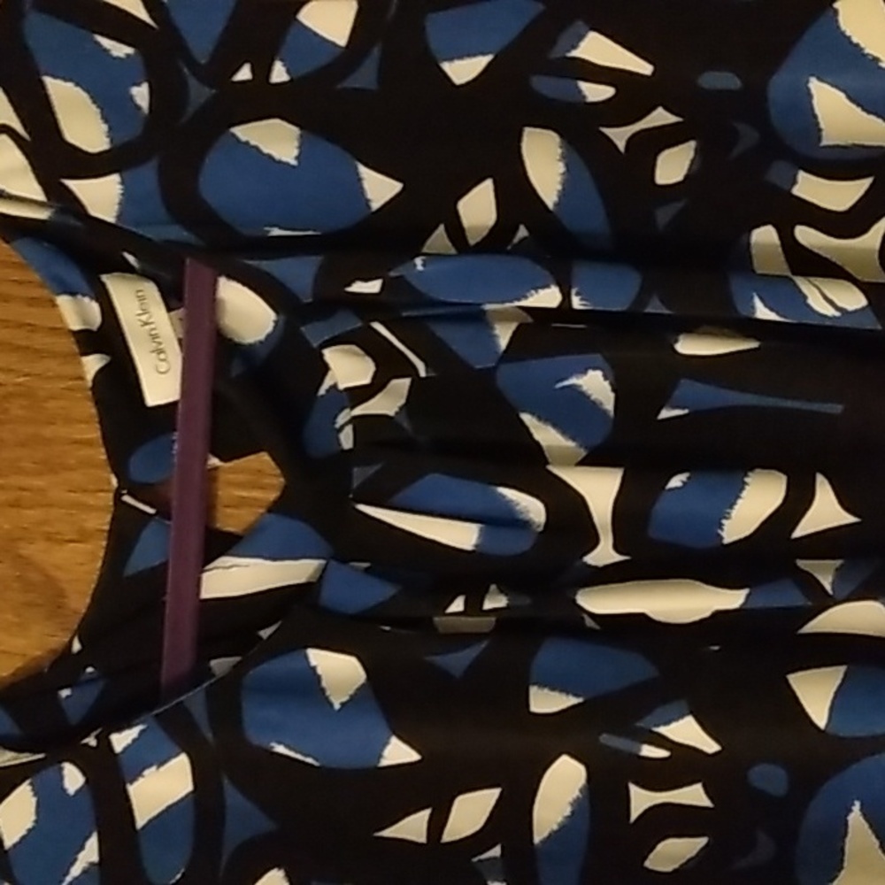 Women's Calvin Klein Multi Colored Sleeveless She… - image 2